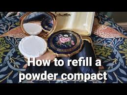 how to refill a powder compact you