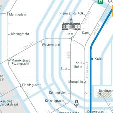 amsterdam rail map city train route