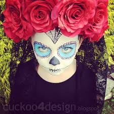 sugar skull costume diy cuckoo4design
