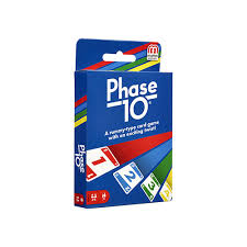 Place remaining cards facedown in a stack in the center of the table and turn over the top card to begin a discard pile beside it. Phase 10 Mattel Games