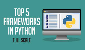 python frameworks vs python libraries