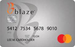 $40 statement credit when you apply online and spend $50 within the first 30 days. Blaze Mastercard Credit Card