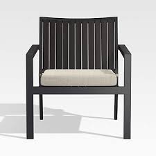 Alfresco Ii Black Outdoor Lounge Chair