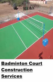 Badminton Court Construction