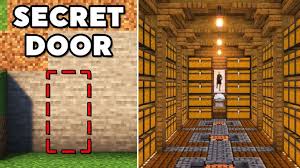 Minecraft Secret Storage Room Tutorial