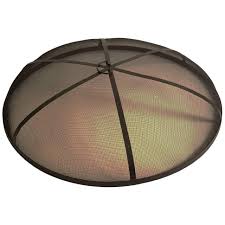 Makers customize this style of screen to fit a wide variety of round masonry fire pits. Bluegrass Living 36 Inch Steel Fire Pit Spark Screen Cover Model Bss 36 Factory Buys Direct