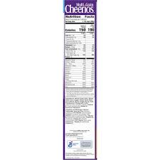 cheerios cereal multi grain large size