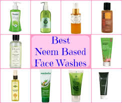 10 best neem based natural face washes