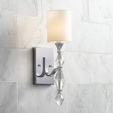 Crystal Wall Sconces Bathroom Light