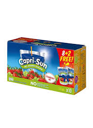 capri sun no added sugar strawberry