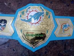 Miami Dolphins Championship Belt