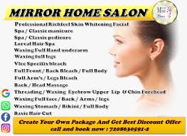 manually women home beauty parlours service