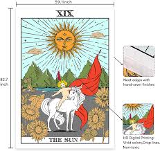 You will have to work harder to achieve happiness or success or it will take longer to achieve your goal. The Sun Tarot Card Small Wall Tapestries For Men Bonsai Tree Tarot Tapestry 51x59 Inches Medieval Europe Diviration Mysterious Wall Hanging Art For Bedroom College Dorm Home Decor Home Decor Tapestries Femsa Com