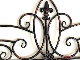 Iron Metal Wall Art Mural French Scroll