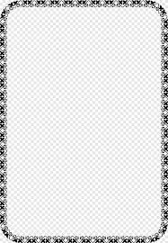 paper size a4 border text png