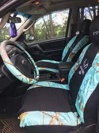Realtree Mint Camo Seat Covers Set