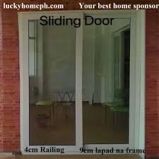 Upvc Sliding Door With Nylon Screen