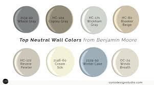 my top neutral wall colors curio