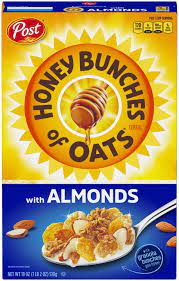 of oats with almonds breakfast cereal