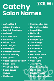 53 catchy salon name ideas find the