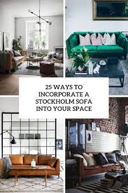 25 ways to incorporate a stockholm sofa