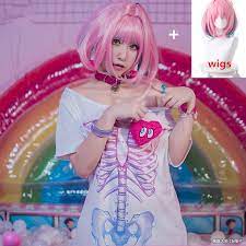 Anime CINDERELLA GIRLS Cosplay Yumemi Riamu Costume Girl T shirt  Accessorie+wig Full Set Halloween Carnival Costumes|Movie & TV costumes| -  AliExpress