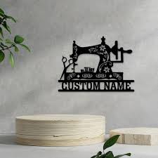 Personalized Sewing Machine Sign Craft
