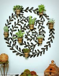 Succulent Wall Hanging Sand And Sisal