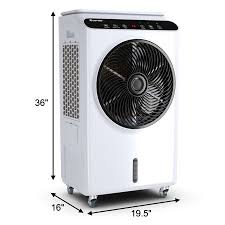 Adjustable two speeds switch allows you to change the speed 4. Costway Evaporative Portable Air Cooler Fan Humidifier W Remote Control 12 Timer Walmart Canada