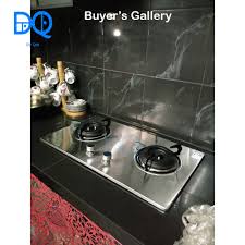 Surprising uses of natural gas: Ready Stock Stainless Steel Built In Hob Gas Cooker Stove Dapur Gas
