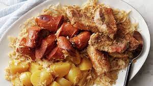 slow cooker pork sauer and