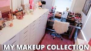 my makeup collection makeup room tour