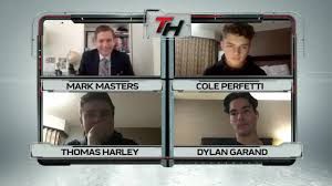 Well, what do you know? Cole Perfetti Dylan Garand And Thomas Harley All Chl Scholastic Award Winners Answer World Junior Trivia Questions Winnipegjets