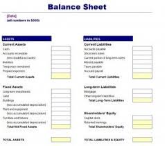 Free Simple Balance Sheet Template Office Forms Balance Sheet