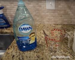 dawn dish soap on hardwood floors