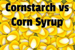 Is corn syrup same as cornstarch?