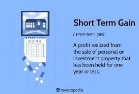 short term capital gains definition