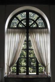 This small window curtain seems to be marvellous. The Best Curtains For Arched Windows Dengarden
