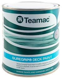 Anti Slip Paint Teamac Suregrip Grey 1 L