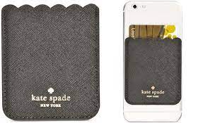 Details about kate spade iphone 8 case and card holder. Affix Extra Chic Style And Functionality To Your Phone With Kate Spade New York S Leather Card Holder Whic Kate Spade Iphone Card Holder Card Holder Leather