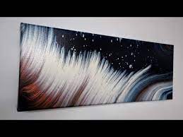 800 Cosmic Rain Pour Painting With