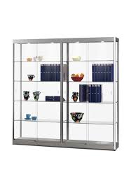 Standing Silver Display Cabinet With