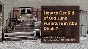 dispose old furniture in abu dhabi