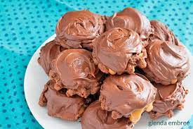chocolate waffle cookies turtle
