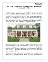 Home›calculators›electrical calculators› electricity bill calculator. Ppt Get A Cost Effective Dream House Wit New Home Construction Tulsa Powerpoint Presentation Id 7807640