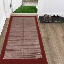 clear plastic runner rug carpet