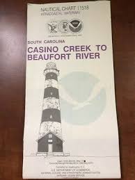 Noaa Nautical Chart 11518 Icw South Carolina Casino Creek To Beaufort River Ebay