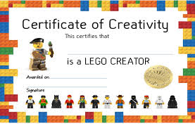 Certificates for roles within a lego therapy group and for completing a block of building brick therapy. Siaurinis Fleita AntrastÄ— Lego Certificate Tbbaseballtraining Com