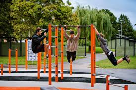 outdoor calisthenics and street workout