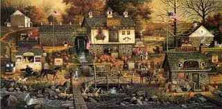 Olde Bucks Country By Charles Wysocki